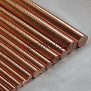 China Tellurium Copper Rod C14500 / C1450 ASTM B301 For Automotive Connectors wholesale