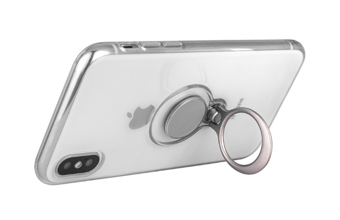 Color Clear Ring Magnetic Car Mount Holder Soft TPU Case Back Cover For IphoneXS MAX IphoneXR Iphhone8 Plus Iphone7