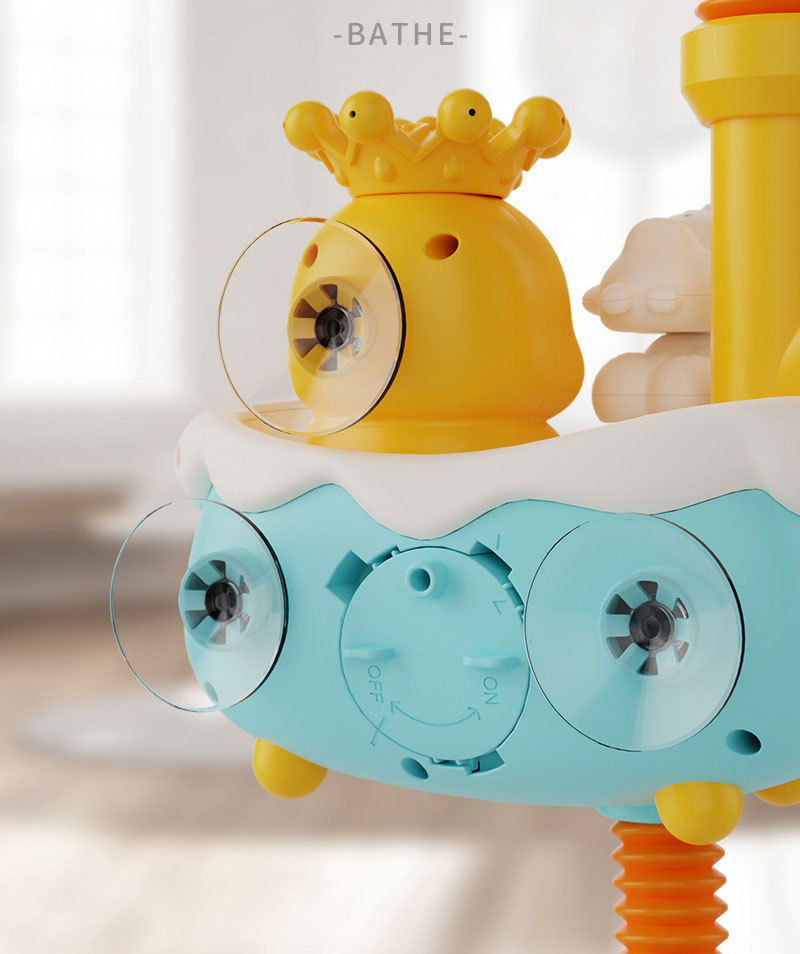 0-24 Months Age Range Unisex Electric Sunflower Shower Toy Children's Duck Spraying Water