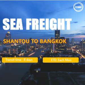 China International Sea Shipment Shantou To Bangkok PAT Thailand wholesale