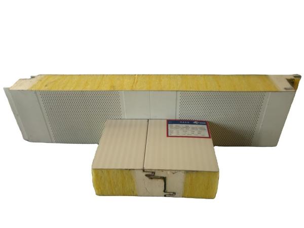 75mm Warehouse Soundproof Sandwich Panel Prefabricated Roof Corrugated Modern