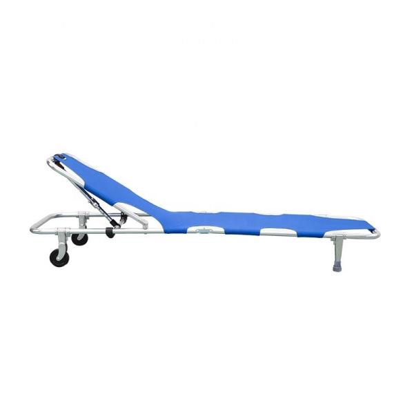 Aluminum Alloy Lightweight Foldable Stretcher CE Standard Folding Medical