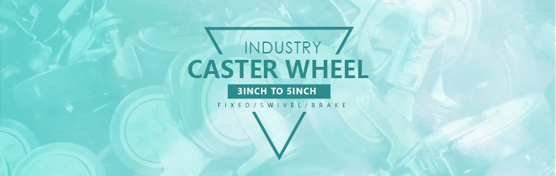 Spring Loaded Gate Caster Spherical Wheel Caster Shock Absorbing Caster Wheel