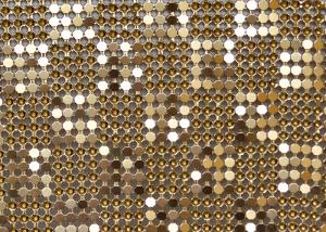 China SHUOLONG Decor Steel Metal Sequin Fabric Hotels Metal Flake Fabric wholesale