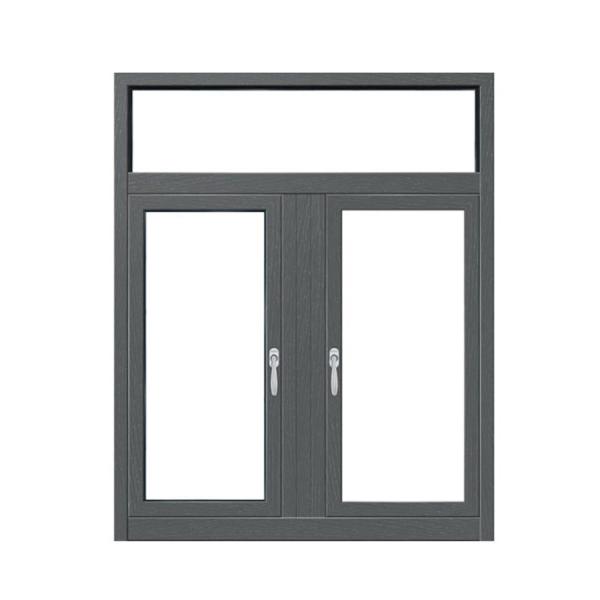 T5 Casement Window Profiles Curved Bay Hurricane Impact Window Aluminium
