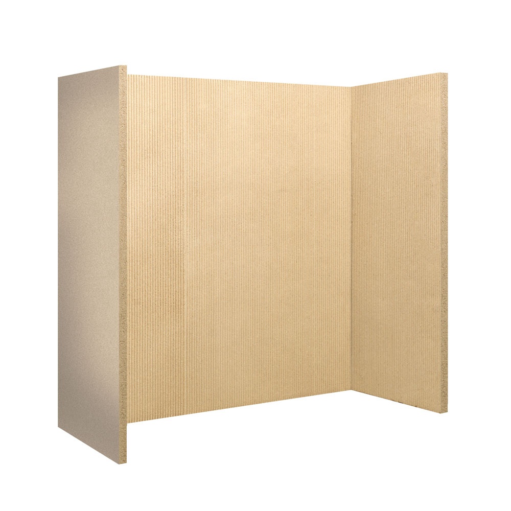 Vermiculite Baffle Fireplace Insulation Board Heatproof Non Toxic