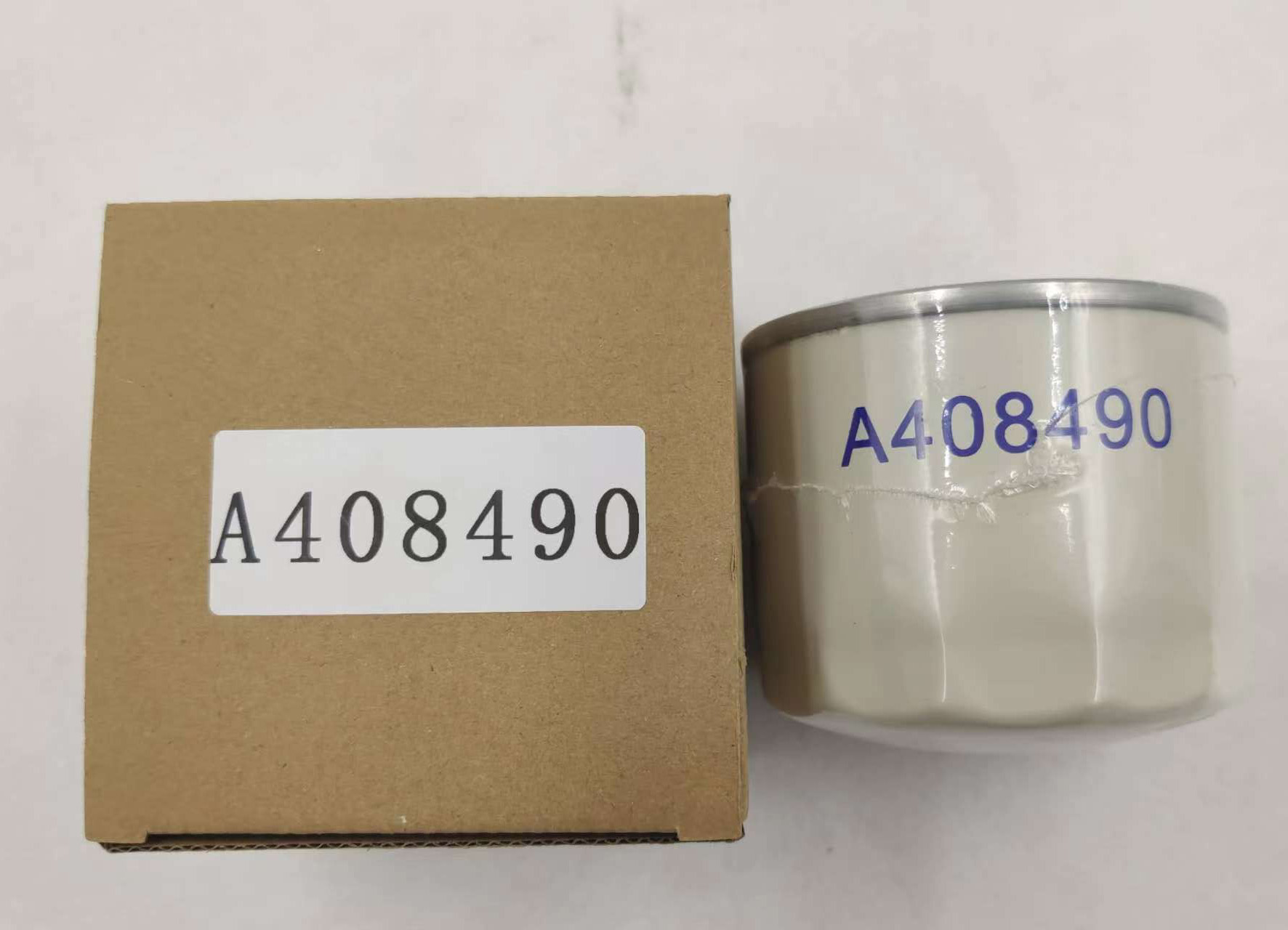 White oil filter A408490 JX0805D for DOOSAN DAEWOO D60 Forklift FAW truck replacement component