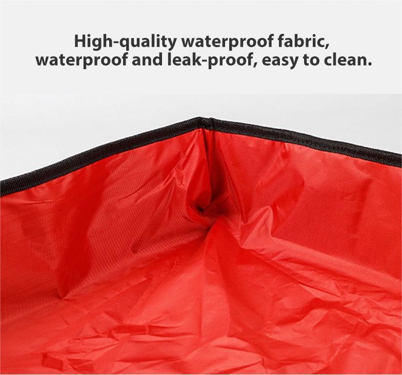 Four Seasons Universal Kennel Cat Toilet Waterproof Oxford Cloth Foldable Cat Litter Box