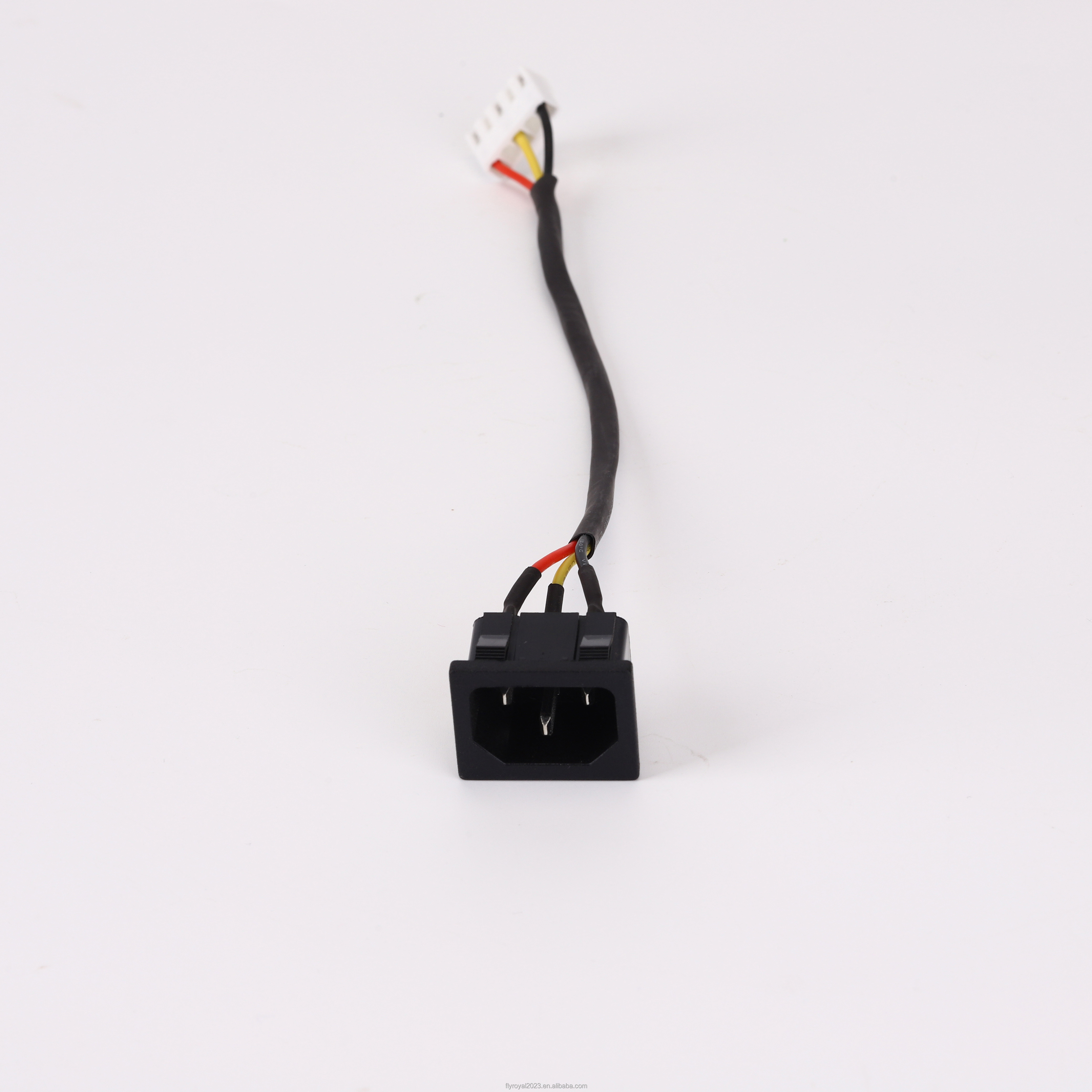 AC Socket Wire Harnesses Male Socket Custom Wire Assemblies