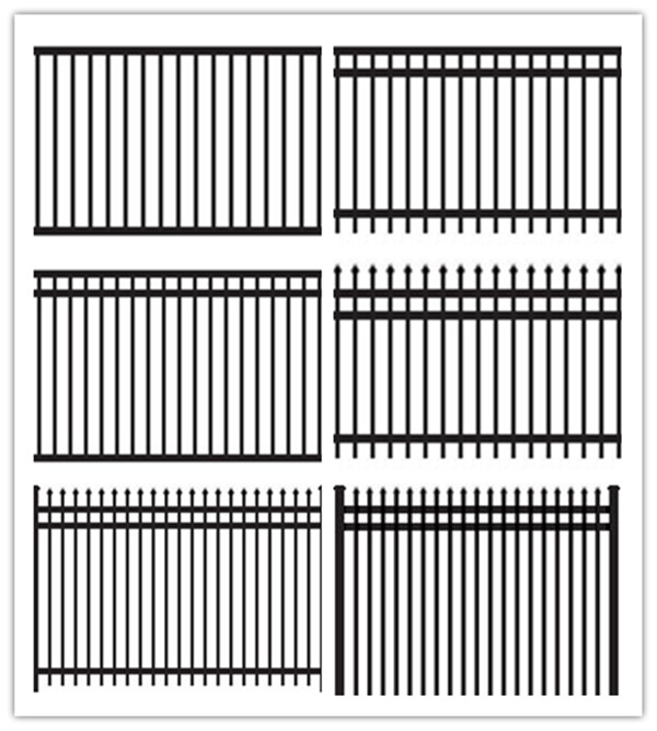 Galvanized Steel Picket Fence/Tubular Fence(Factory)