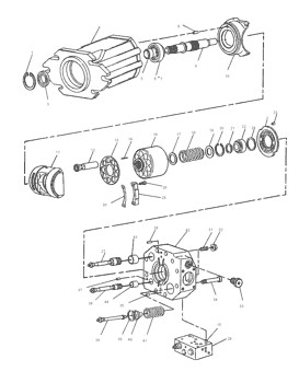 191-5603TRACK-TYPE TRACTOR D7H D7R D8N Engine 9T8647 Pump Group Piston Cylinder Liner 1915603 Piston Ring 9T-8647