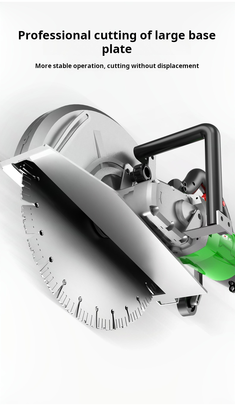 135mm Cutting Depth Stone Floor Cutting Machine Plug-in Power Supply