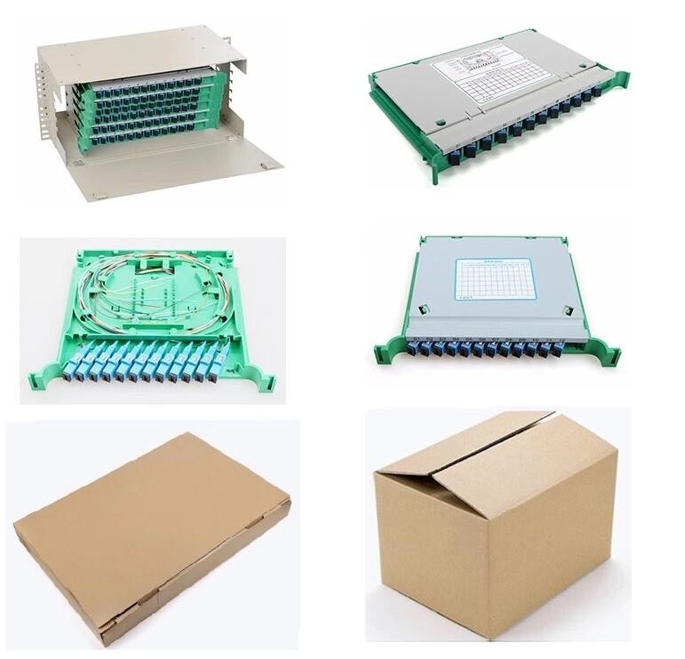 Rack Mount 12 Core SC FC LC ODF Optical Distribution Frame