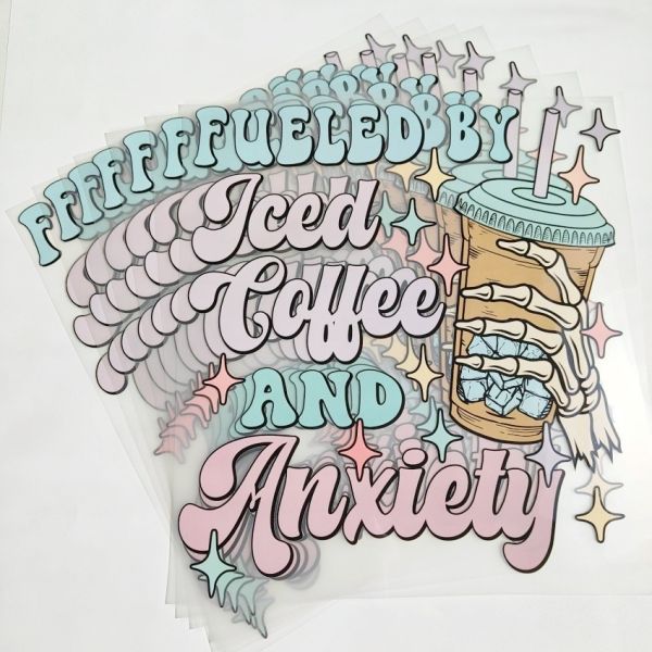 High Stretch Custom DTF Transfers Screen Printed T Shirts Heat Transfers Washable