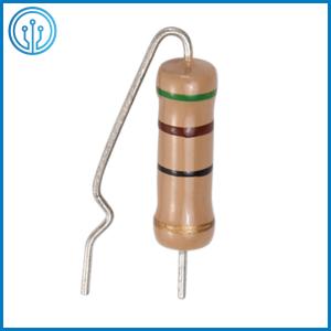 China 10M Ohm 0.125W Cylindrical Resistor Khaki 155C Carbon Film Resistor wholesale