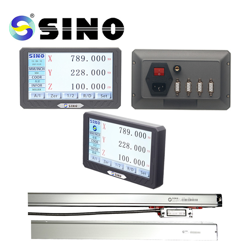SINO SDS200S 3 Axis Digital Readout DRO Linear Scale Display Counter For Milling Machine