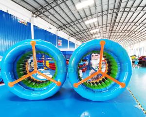 China Commercial Blow Up Walking Rollers Inflatable Water Roller Wheel wholesale