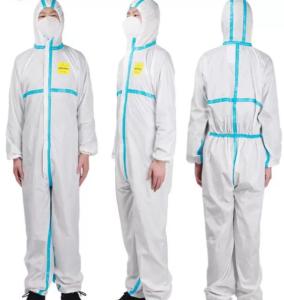 China Anti Virus Disposable Protective Suit Safety Wearing No Stimulus To Skin wholesale