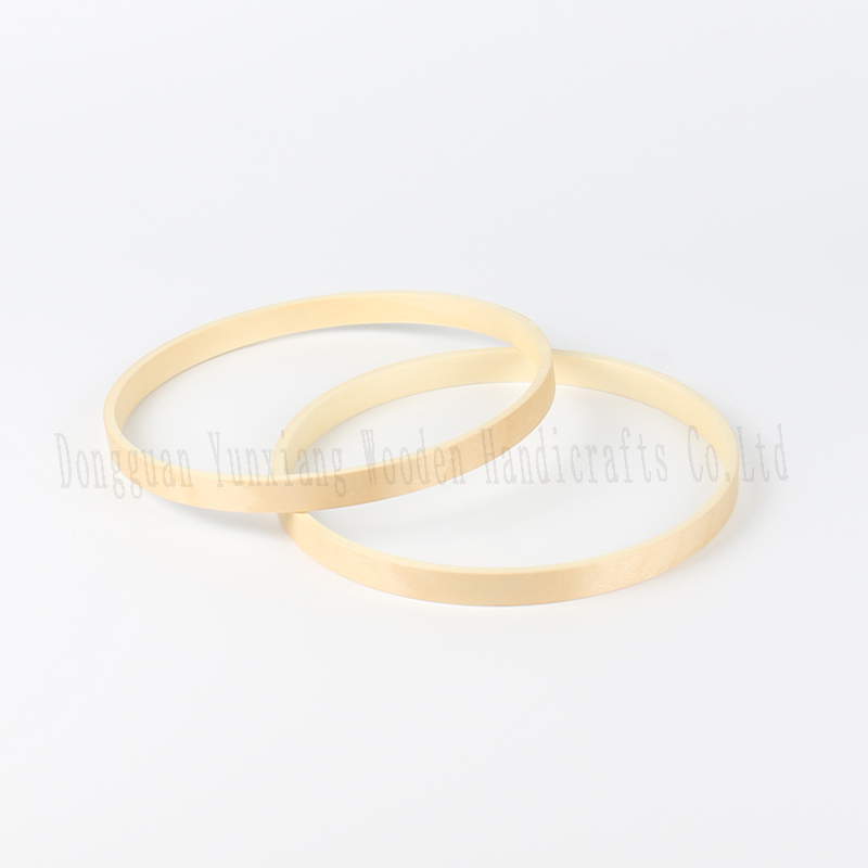 Wooden Floral Hoops, Wooden Wreath Rings for Making Wedding Wreath Decor and Wall Hanging Crafts