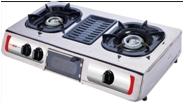 China Gas stove with BBQ grill wholesale