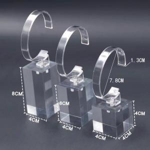 China Transperant Acrylic Watch Display Stand For Jewelry Photography And Exhibition wholesale