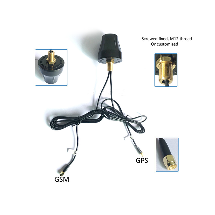 Vertical Polarization 4G Wifi GPS Waterproof IP67 Antenna with Car Roof Bracket
