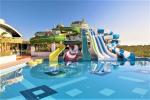 OEM Outdoor Aqua Amusement Park Water Sport Games Pool Fiberglass Slide for Kids