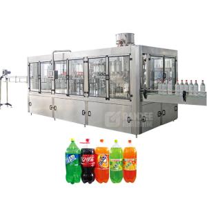 China SUS304 CSD Carbonated Beverage Soda Drinks Filling Machine 24 Heads wholesale