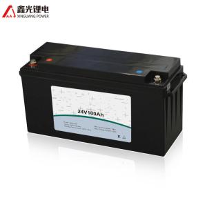 China 24v 100ah Eco Friendly 2000 Cycles Electric Forklift Battery Pack wholesale