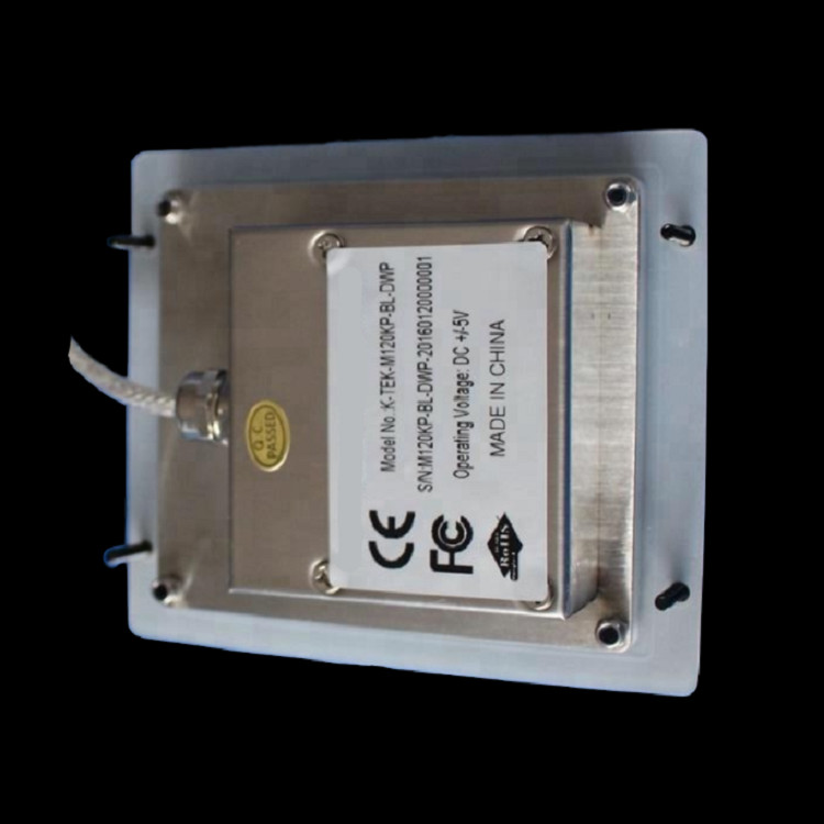 Self Service Equipment Industrial Numeric Keypad Flush Mount Backlit