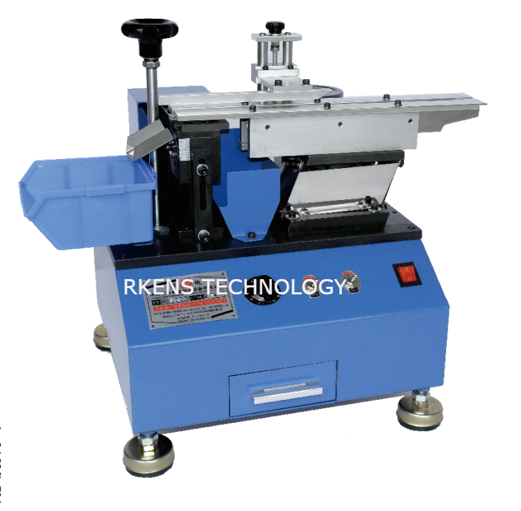 Radial lead cutting machine