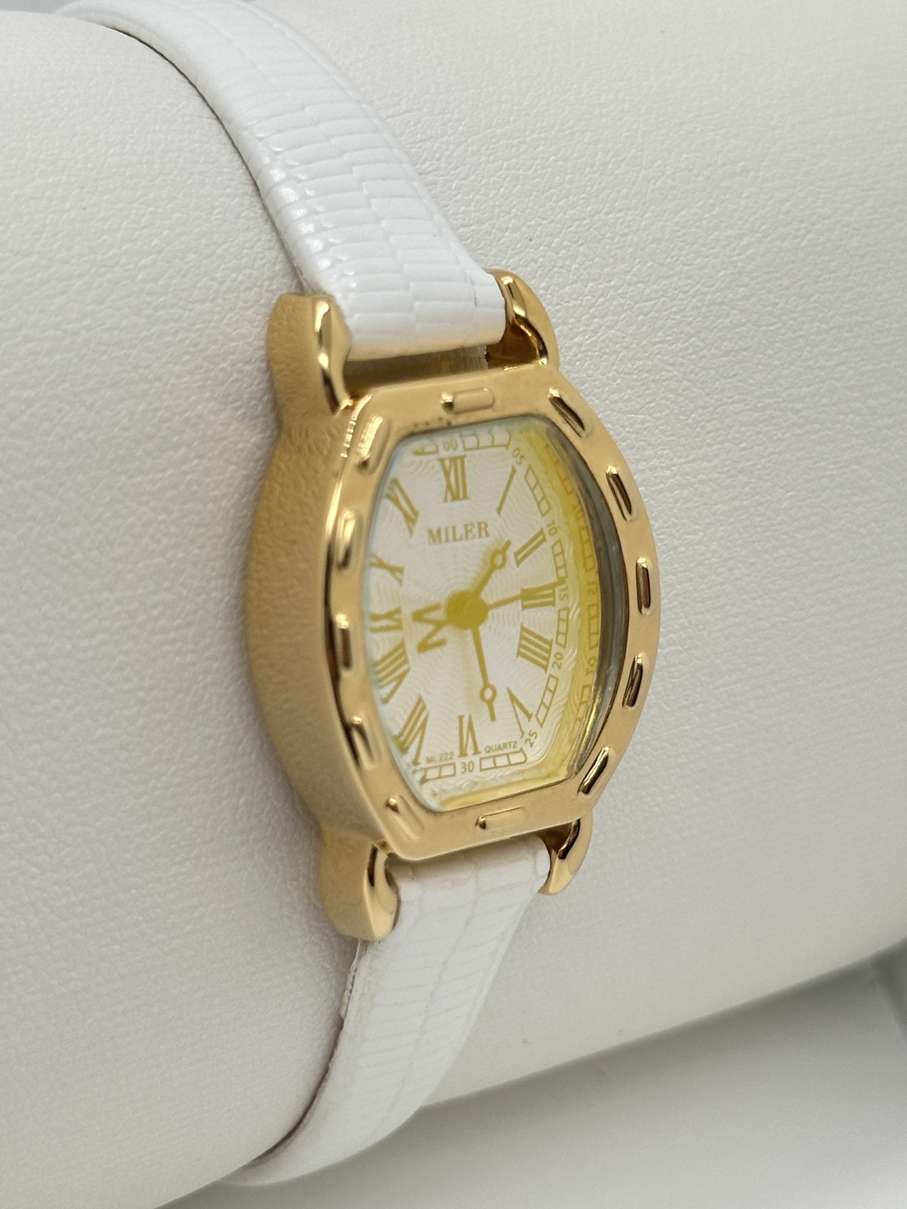 Classic Buckle Leather Watch Band Strap 22mm Width Custom Logo