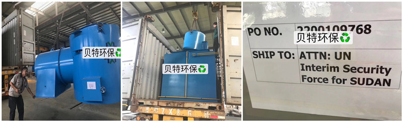 Customized Color Low Operating Costs Incinerators For Industry Solid Waste Treatment