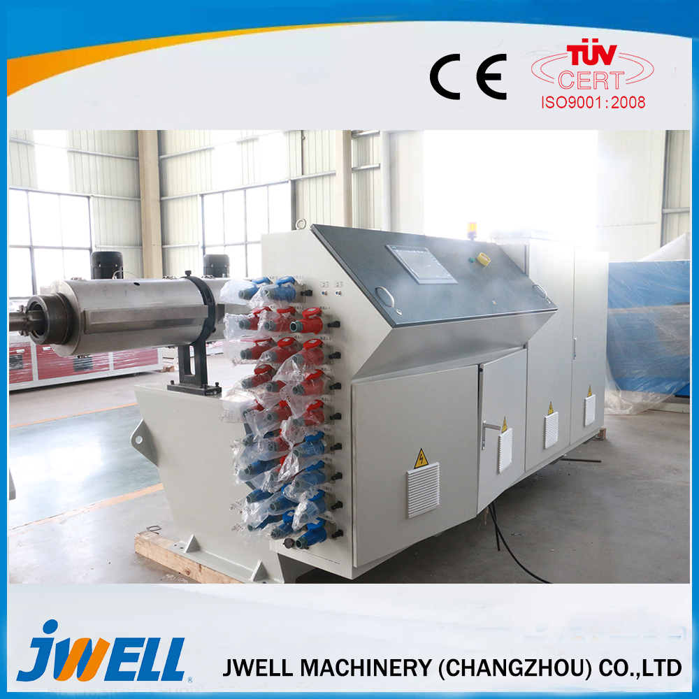 Jwell Plastic CPVC/UPVC/HDPE/MPP/PPR water drainage gas supply water supply pipe plastic extruder making machine