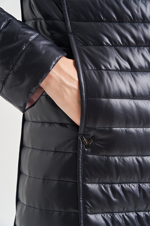 FODARLLOY Wholesale Ladies Warm Hooded Cotton-padded Clothes Women Slim Long Winter Jackets Women Coats