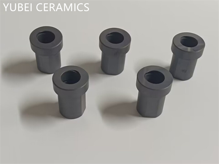 Silicon Carbide Sic Ceramics Bushing Customized Sic Tubes