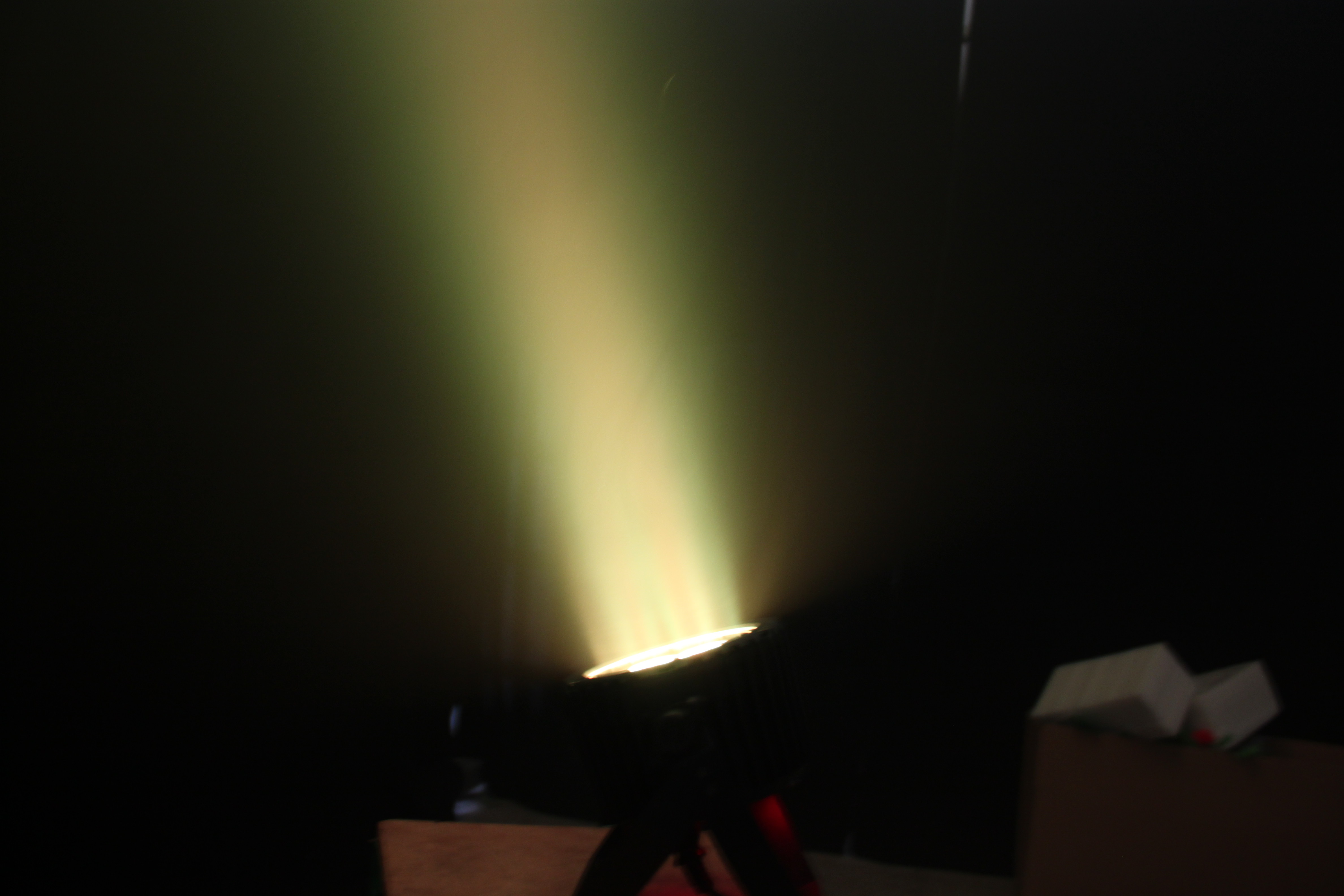 Mini Led Flat Par Light 7*3W RGBW With Remote Control Dmx For Dj Night Culb