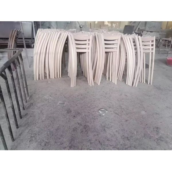 50pcs Wooden Restaurant Ladder Back Chair Modern Style Customized Dining Chair Nature Customization Commercial Furniture