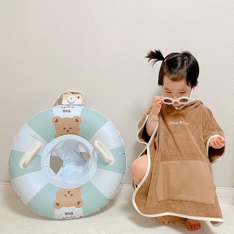 Other Educational Toys Kids Floating Design Inflatable Swim Rings with Cute Pattern