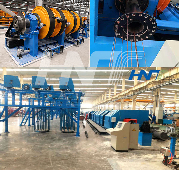 Concentric Stranders Processing Cable Wire Making For Fan Shaped Conductor