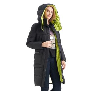 China FODARLLOY Puffer Woman Winter Long Quilted Clothes Women's Down Jacket wholesale