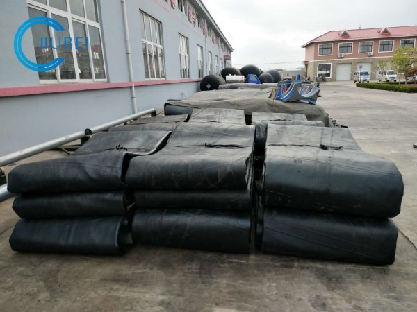 Rubber Boat Recovery Airbags / Marine Air Bags Wear Resistant