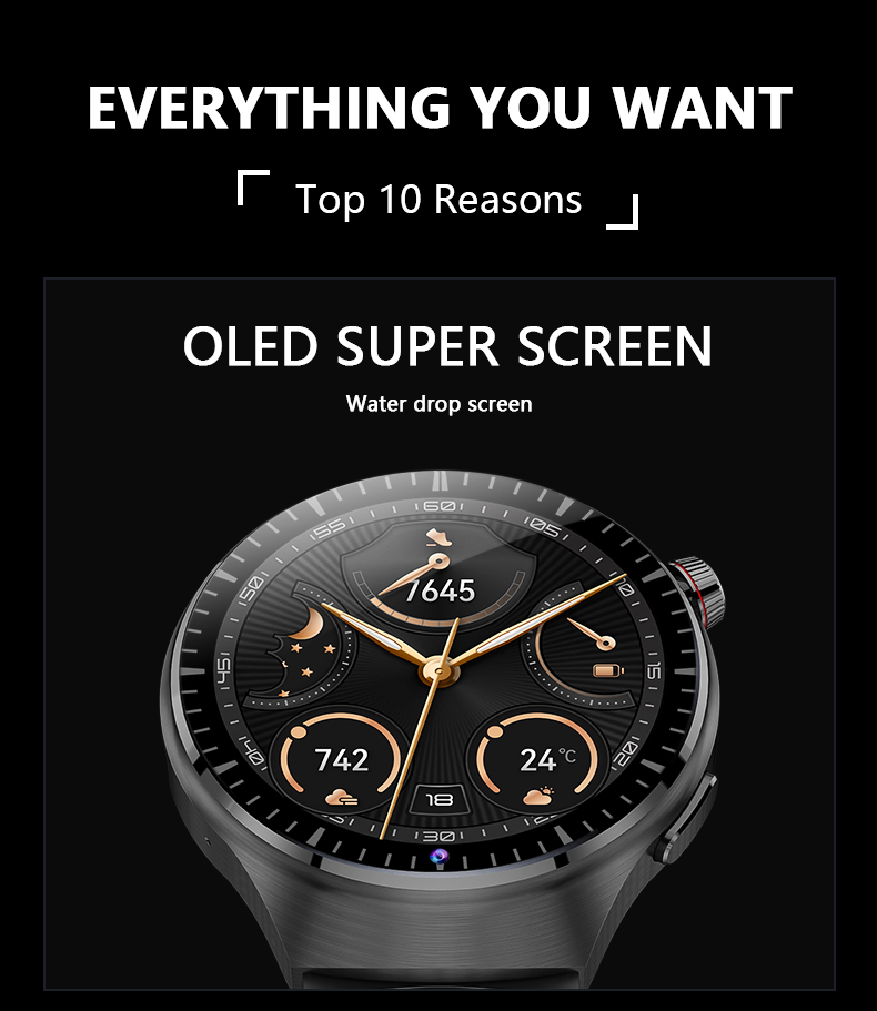B14 4G Smart Watch 1.62 Inch OLED Screen IP67 Waterproof
