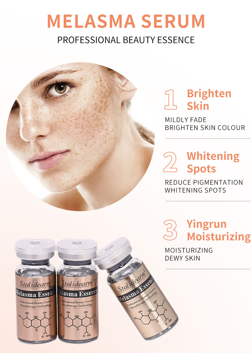 ODM Anti Aging Vitamin C Whitening Collagen Essence Hyaluronic Acid Facial Serum