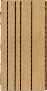 China Artistic Grooved Acoustic Panels , MDF Sound Absorbing Wall Panels Modern Design wholesale
