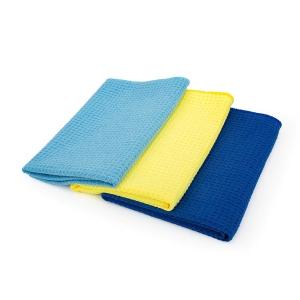 China 70% Polyester 30% Polyamide 50x60cm Home Microfiber Towel , Waffle Weave Towels wholesale