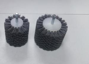 China Cylindrical Brush Grey Spindle Abrasive Brushes wholesale