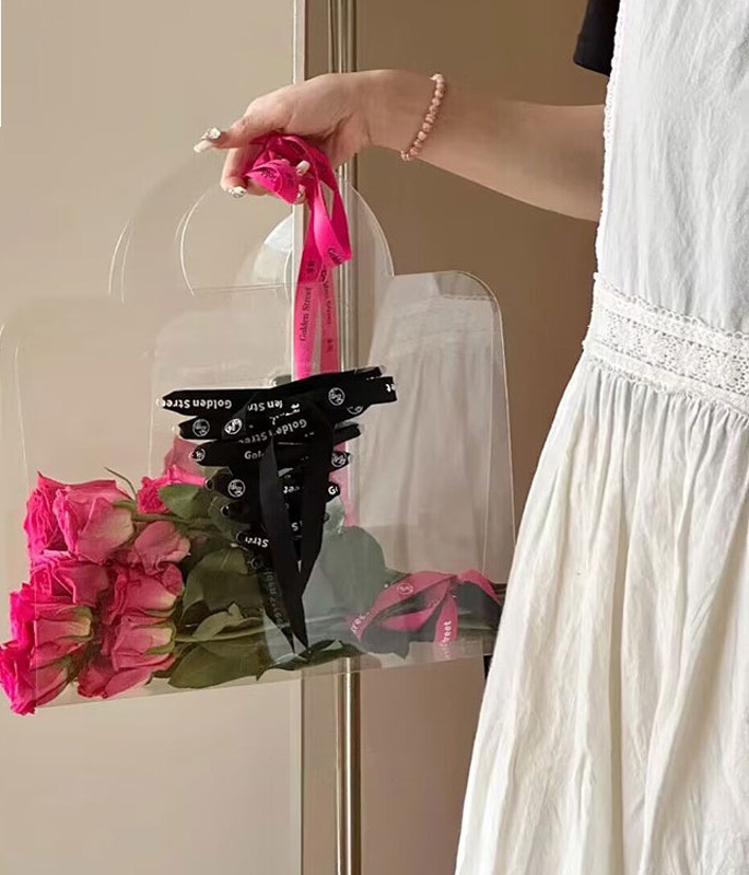 Pet Transparent Box Bag for Flower Unique Gift for Special Occasions Other Gift Craft