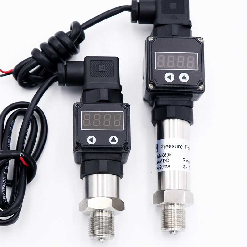 Sanitary Vacuum Compact Pressure Transmitter With Display 4 - 20mA DC IP65