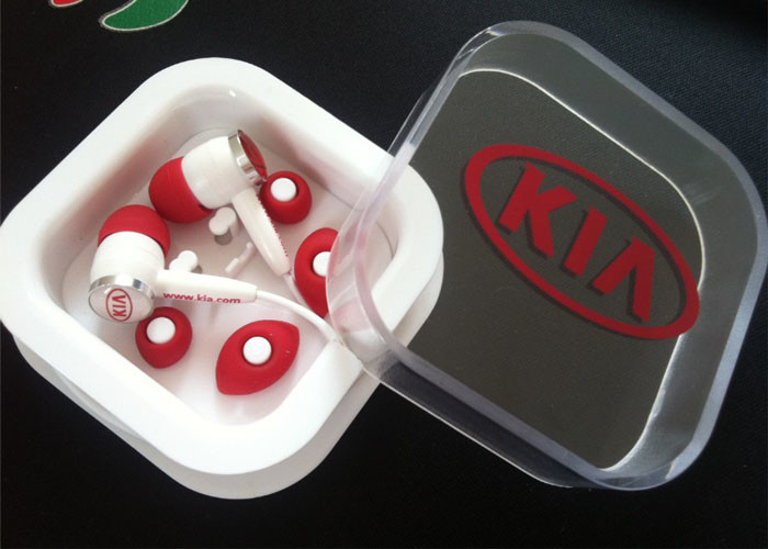 Fancy Waterproof Wired In Ear Earphones Custom Printing Logo 1 Year Warranty